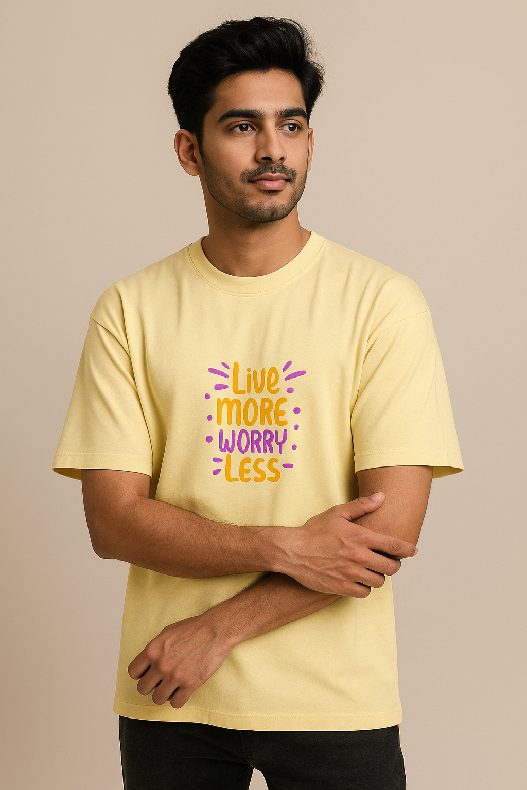 Unisex Oversized Live more T-shirt