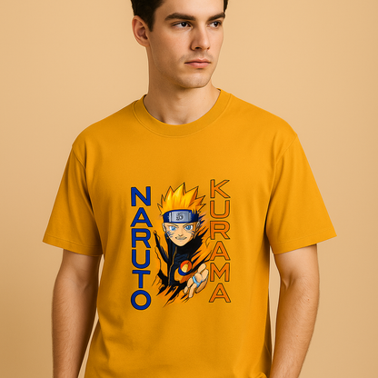 Unisex Oversized Naruto Kurama T-Shirt